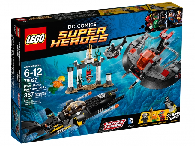 76027 Lego DC Comics Super Heroes - Глубоководная атака Чёрной Манты