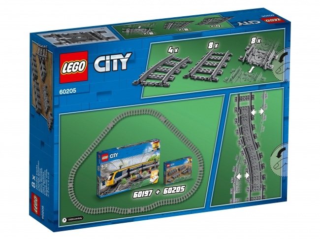 60205 Lego City - Рельсы