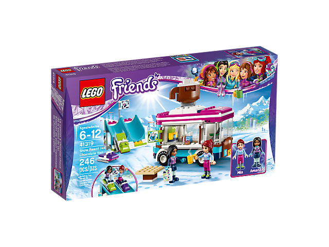 41319 Lego Friends - Горнолыжный курорт: Фургон с горячим шоколадом