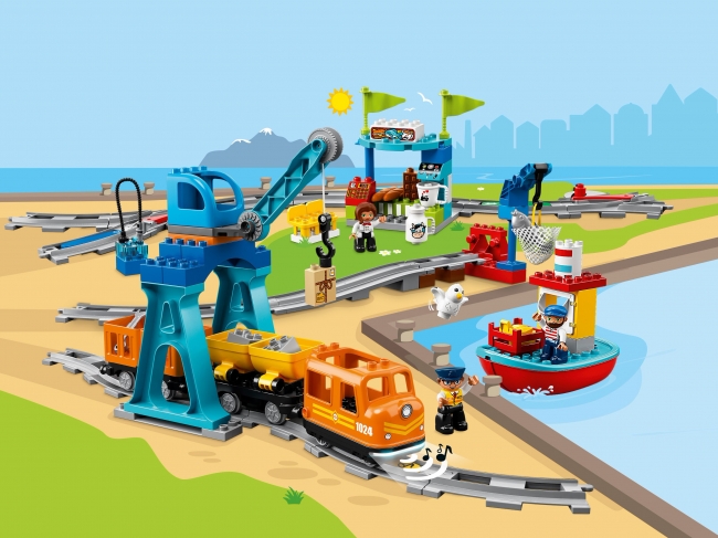 10875 Lego Duplo - Грузовой поезд