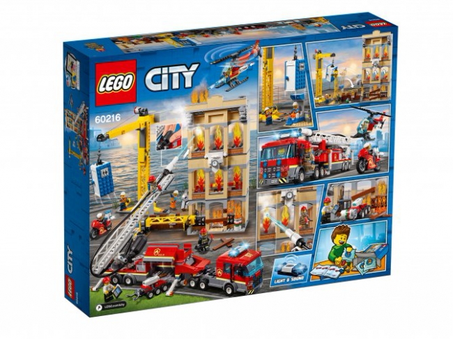 60216 Lego City - Центральная пожарная станция