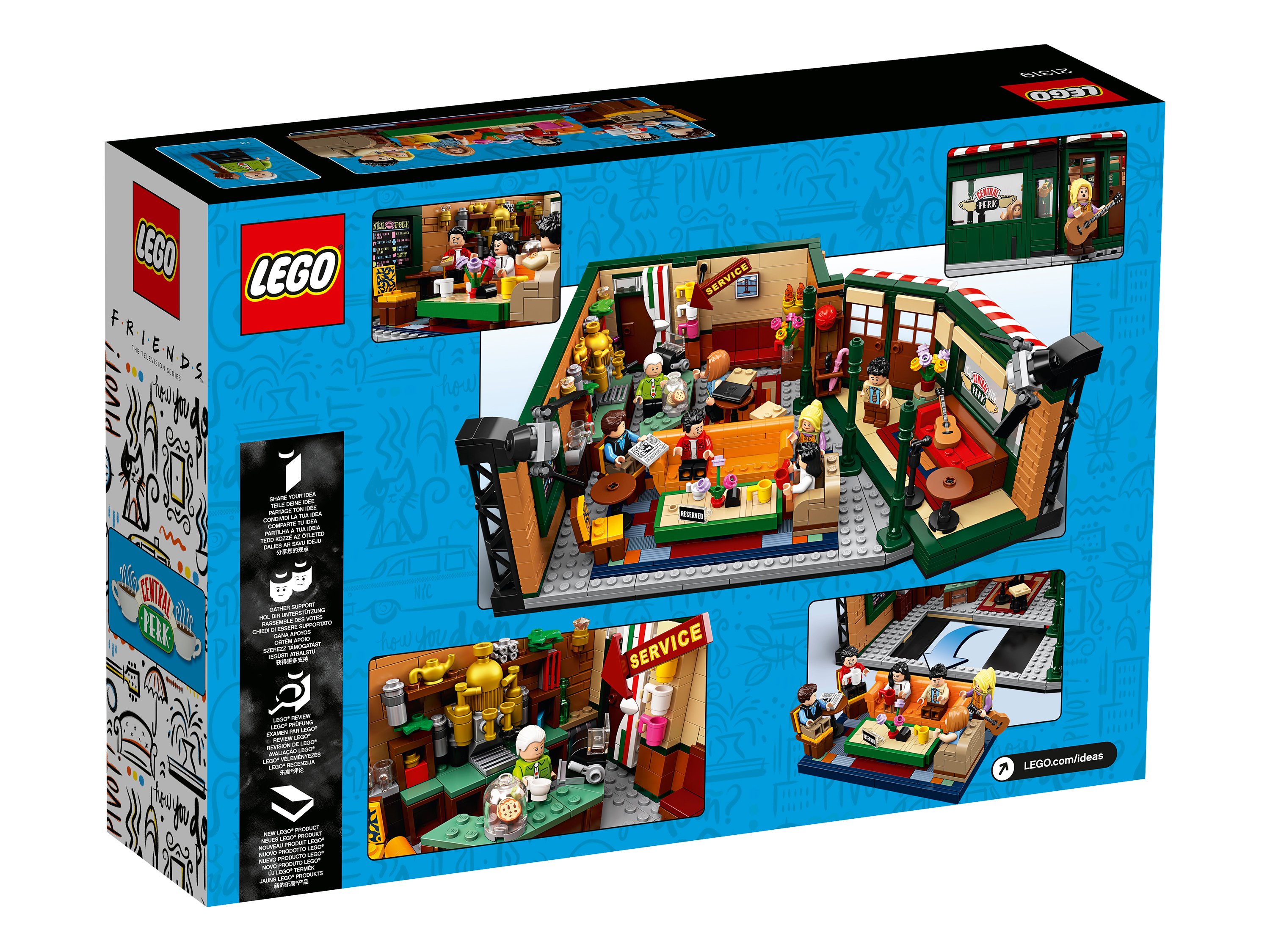 21319 Lego Ideas - Центральный парк Кафе Друзей
