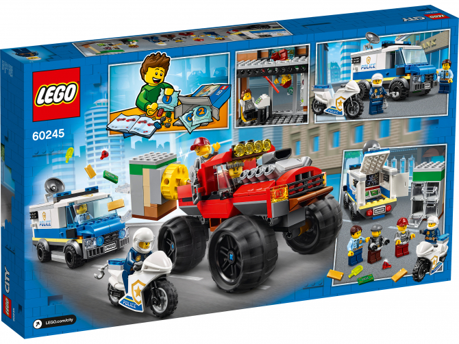 60245 Lego City - Ограбление полицейского монстр-трака