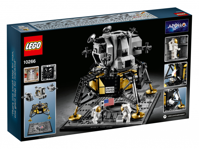 10266 Lego Creator - Лунный модуль корабля «Апполон 11» НАСА