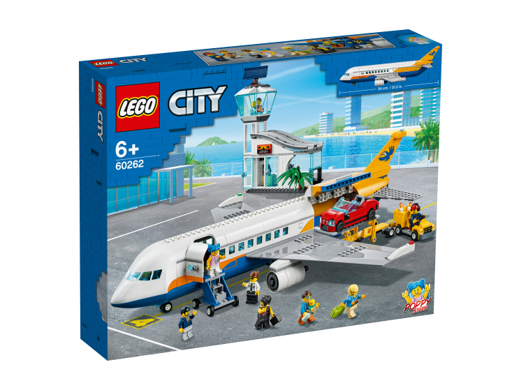 60262 Lego City - Пассажирский самолёт