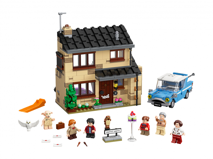 75968 Lego Harry Potter - Тисовая улица, дом 4