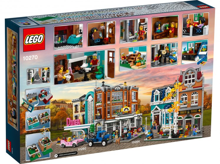 10270 Lego Creator Expert - Книжный магазин