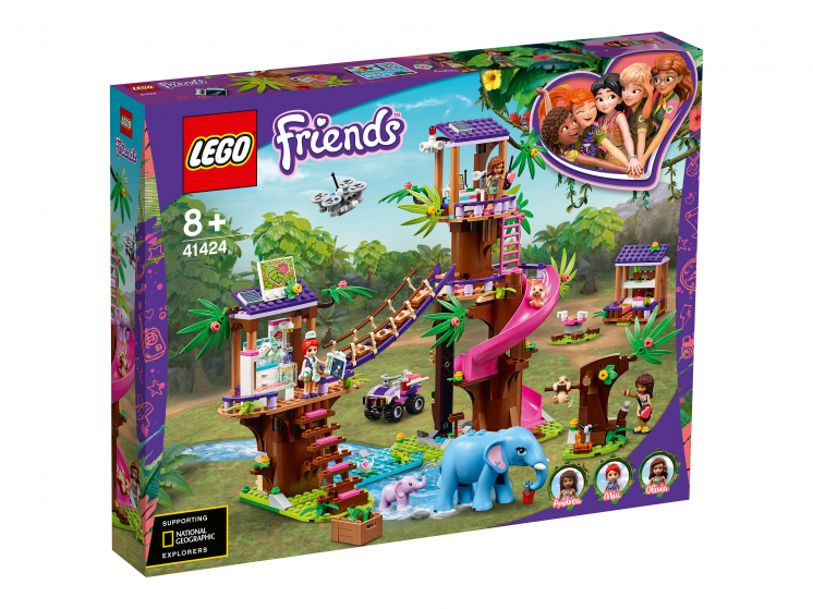 41424 Lego Friends - Джунгли: штаб спасателей