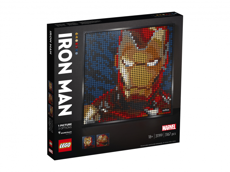 31199 Lego Art - «Железный человек» Marvel Studio