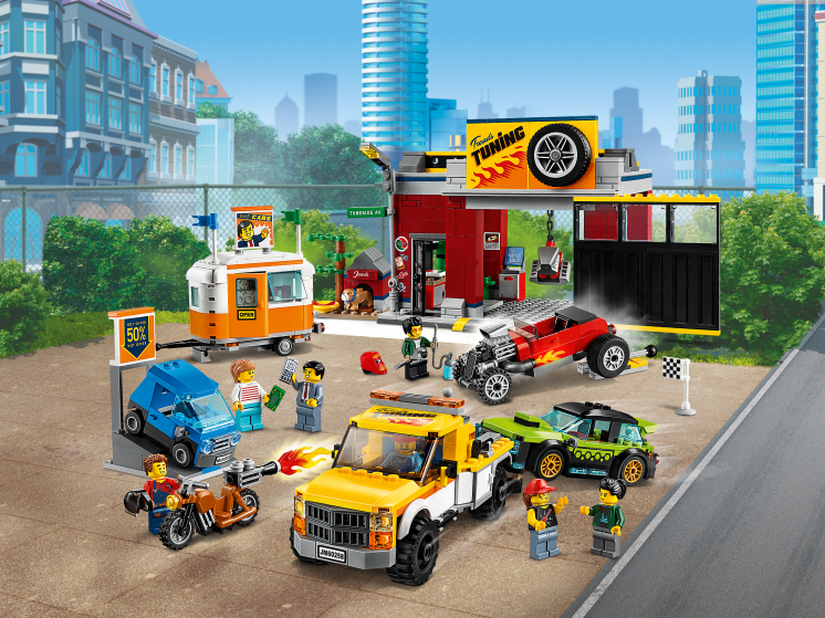 60258 Lego City - Тюнинг-мастерская