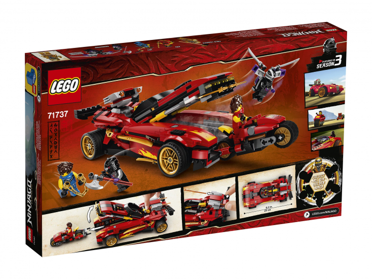 71737 Lego Ninjago - Ниндзя-перехватчик Х-1
