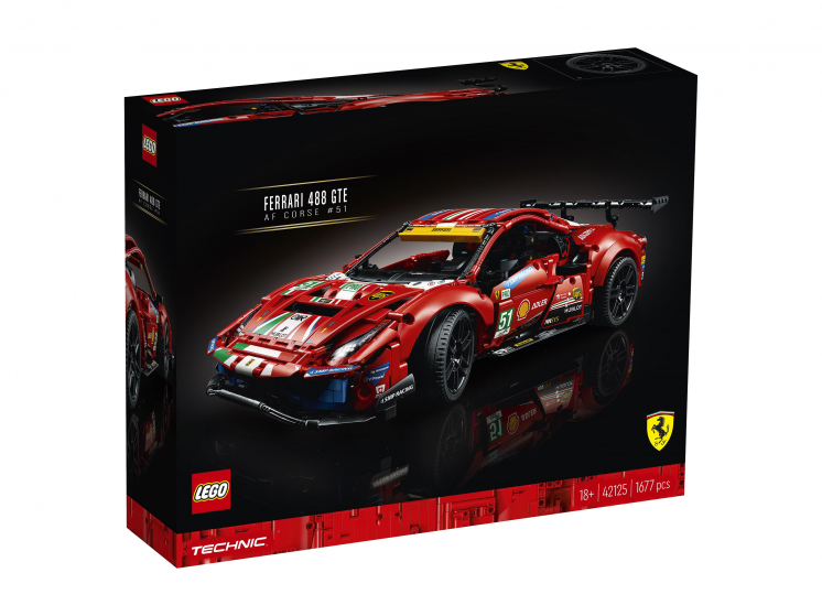 42125 Lego Technic - Ferrari 488 GTE “AF Corse #51”