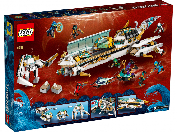 71756 Lego Ninjago - Подводный «Дар Судьбы»