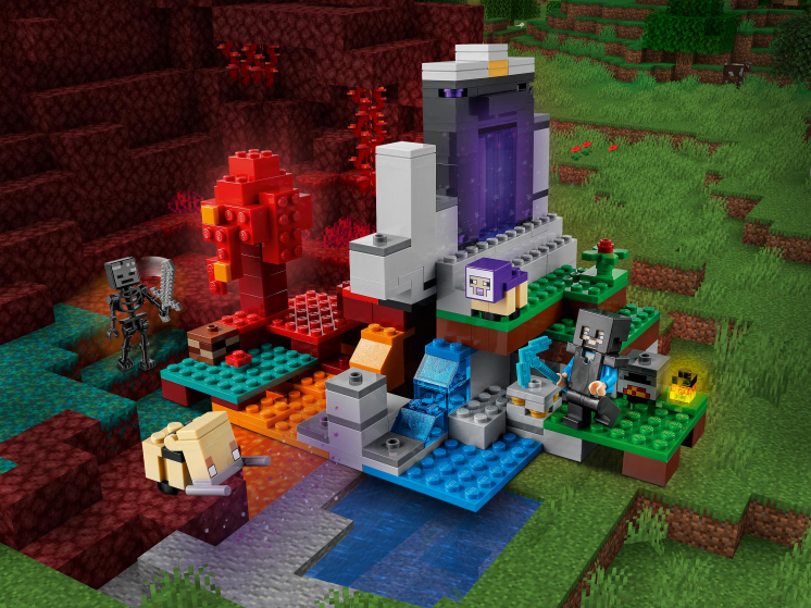 21172 Lego Minecraft - Разрушенный портал