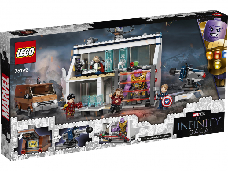 76192 Lego Marvel Super Heroes - «Мстители: Финал» — решающая битва