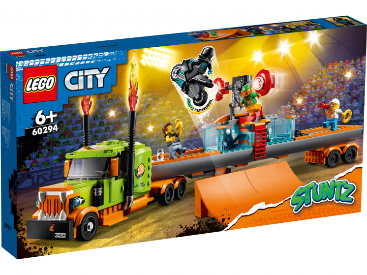 60294 Lego City - Грузовик для шоу каскадёров