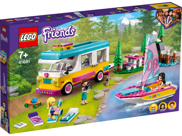 41681 Lego Friends - Лесной дом на колесах и парусная лодка