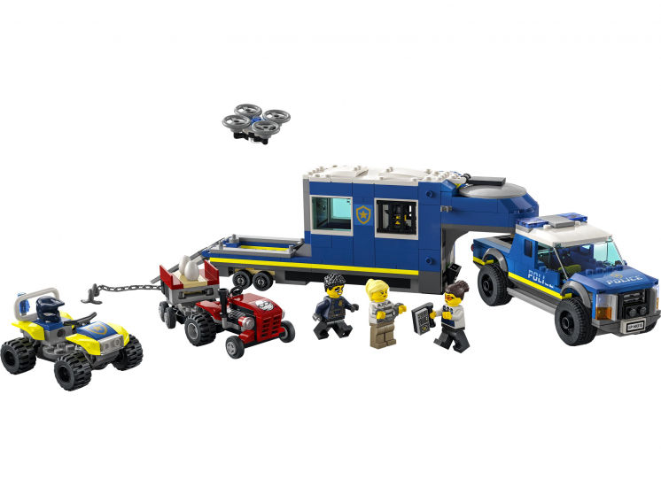 60315 Lego City - Полицейский мобильный командный трейлер