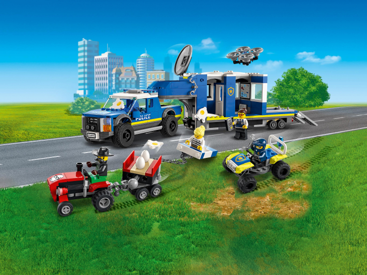 60315 Lego City - Полицейский мобильный командный трейлер