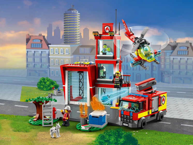 60320 Lego City - Пожарная часть
