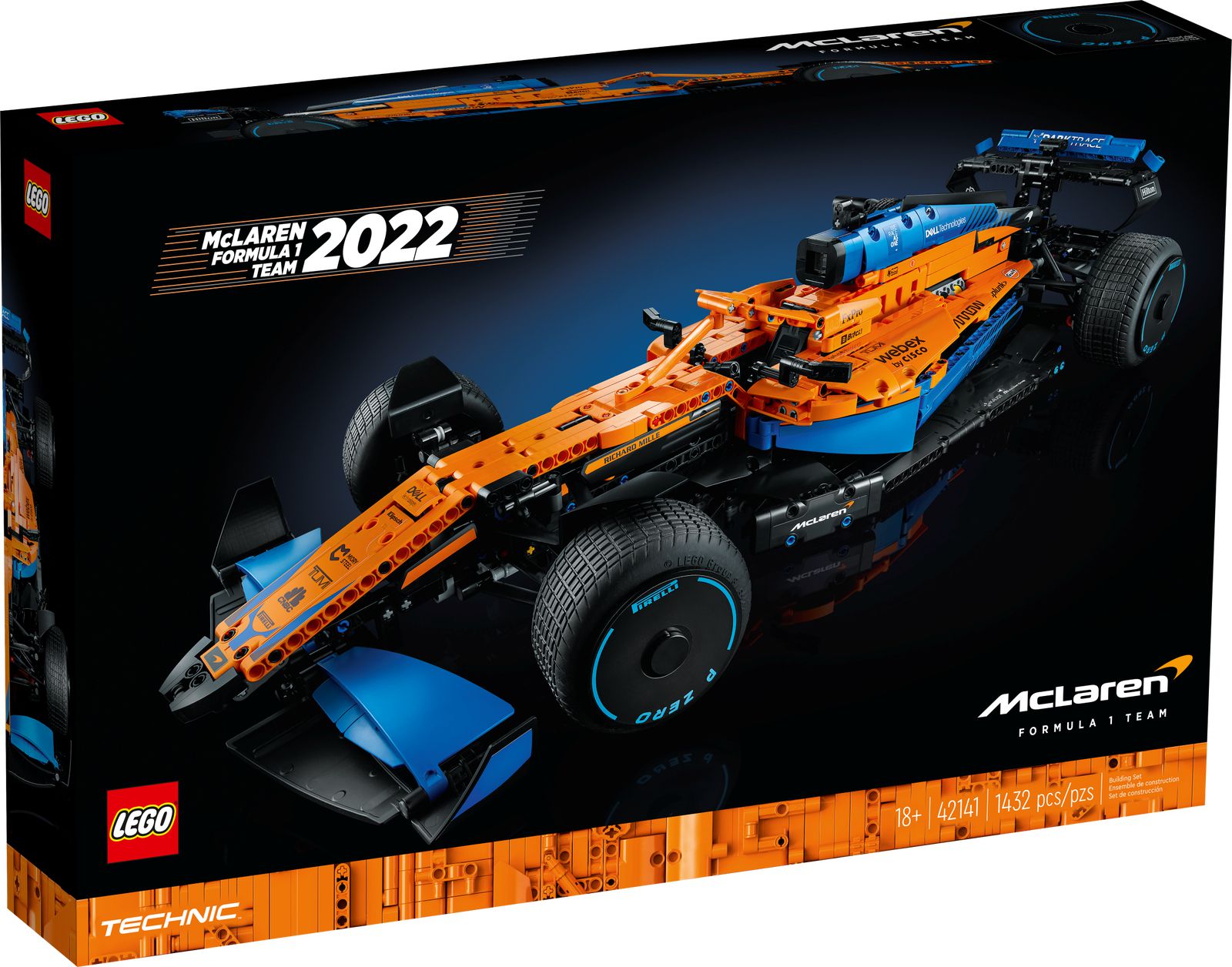 42141 Lego Technic - Гоночный автомобиль McLaren Formula 1