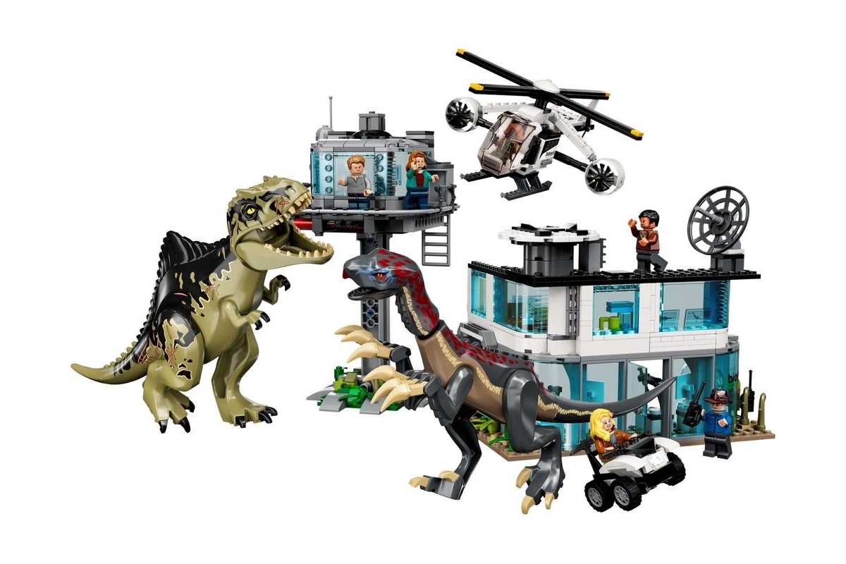 76949 Lego Jurassic World - Атака Гиганотозавтра и Теризинозавра