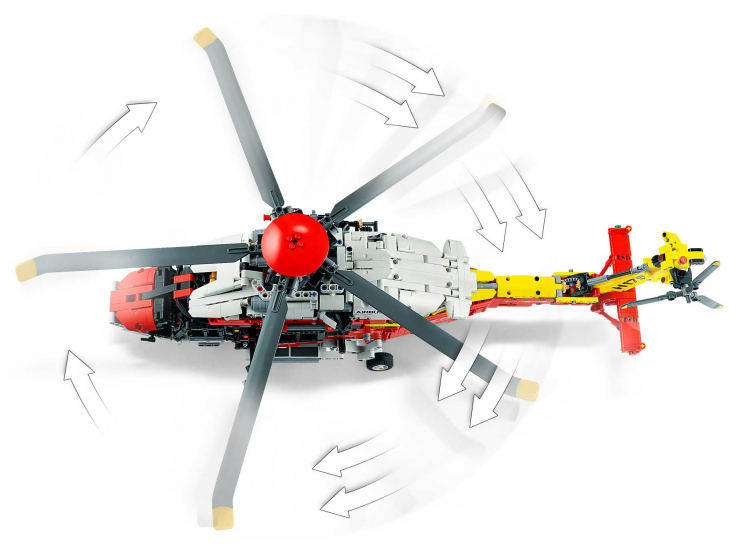 Lego 42145 Technic - Спасательный вертолет Airbus H175