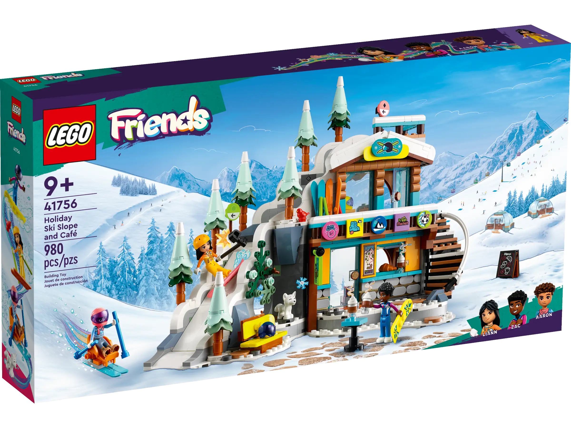 41756 LEGO Friends - Горнолыжный склон и кафе
