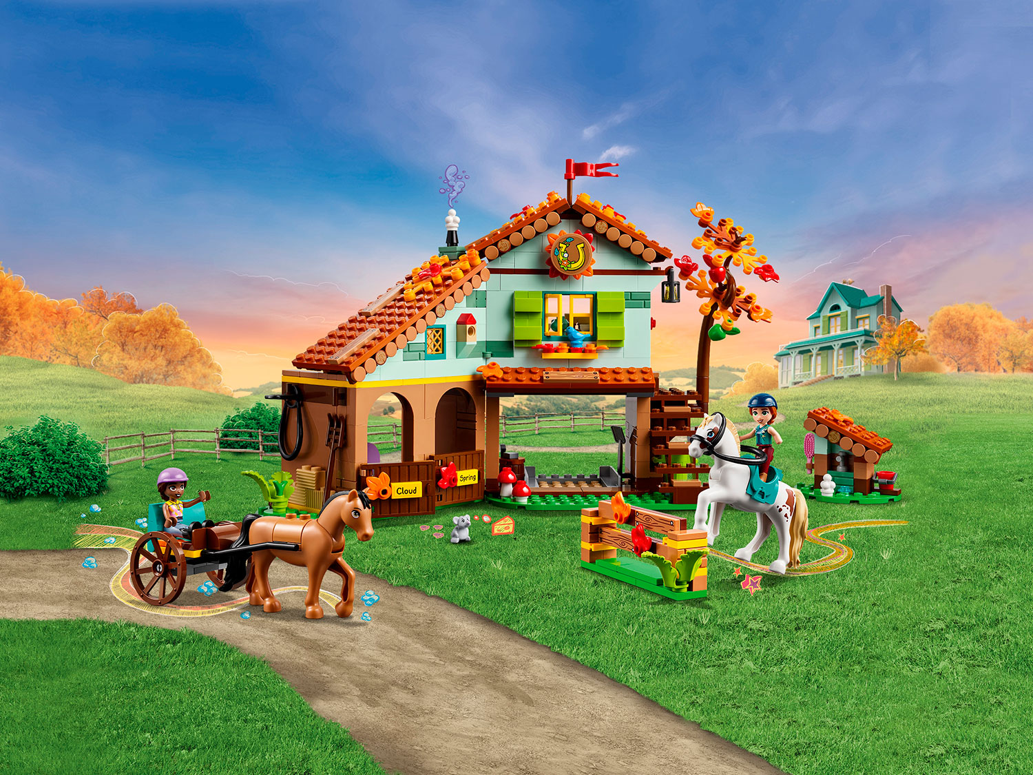 41745 LEGO Friends - Осенняя конюшня