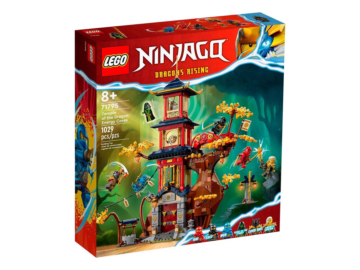 71795 LEGO Ninjago - Храм энергетических ядер Дракона