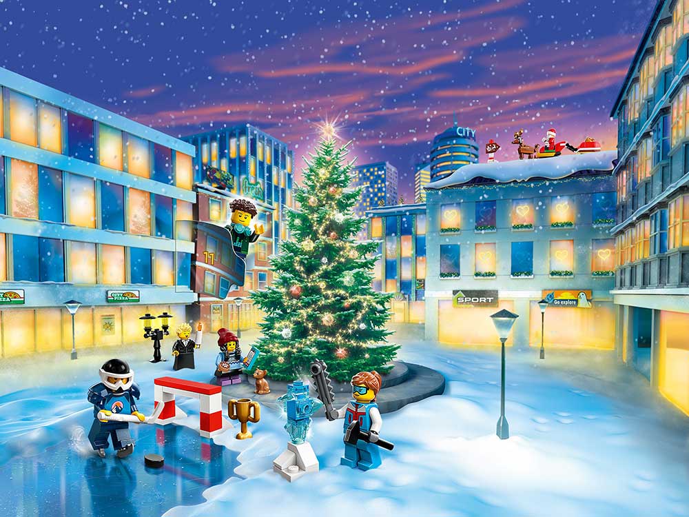 60381 LEGO City - Новогодний календарь 2024